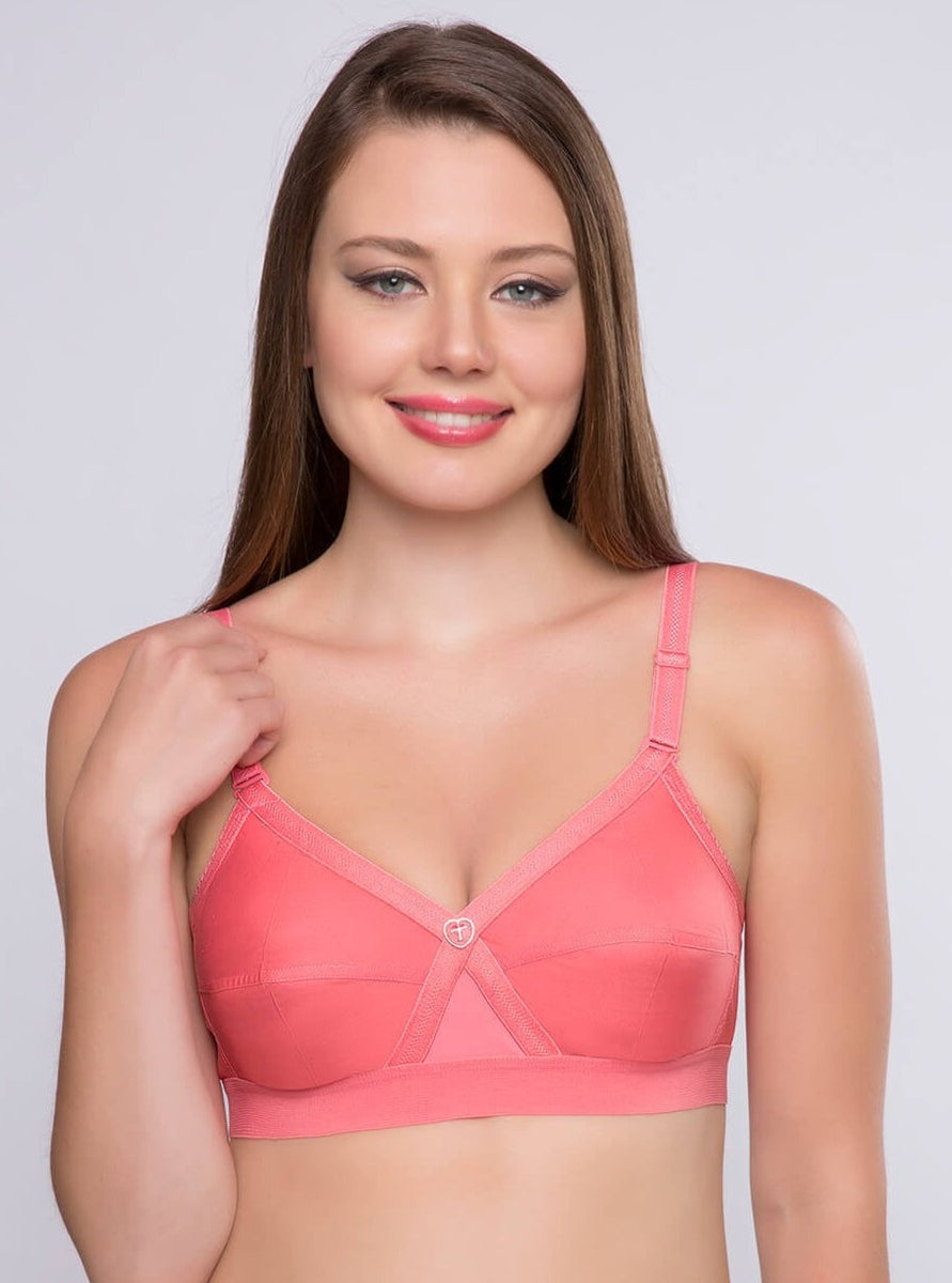 Non Padded Cotton Paree Krutika C Cup Bra, Plain at Rs 230/piece in  Hyderabad