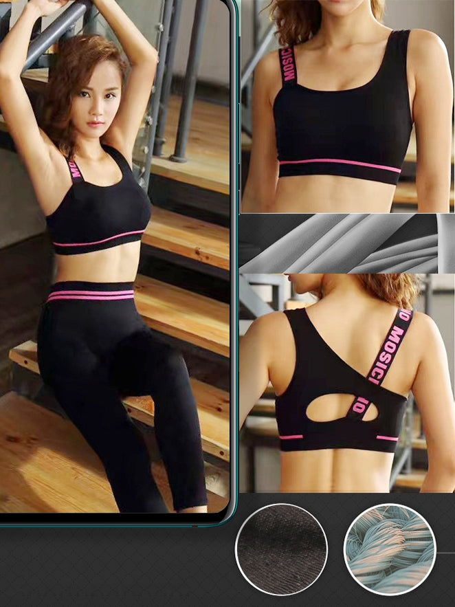 One Shoulder Sports Bra