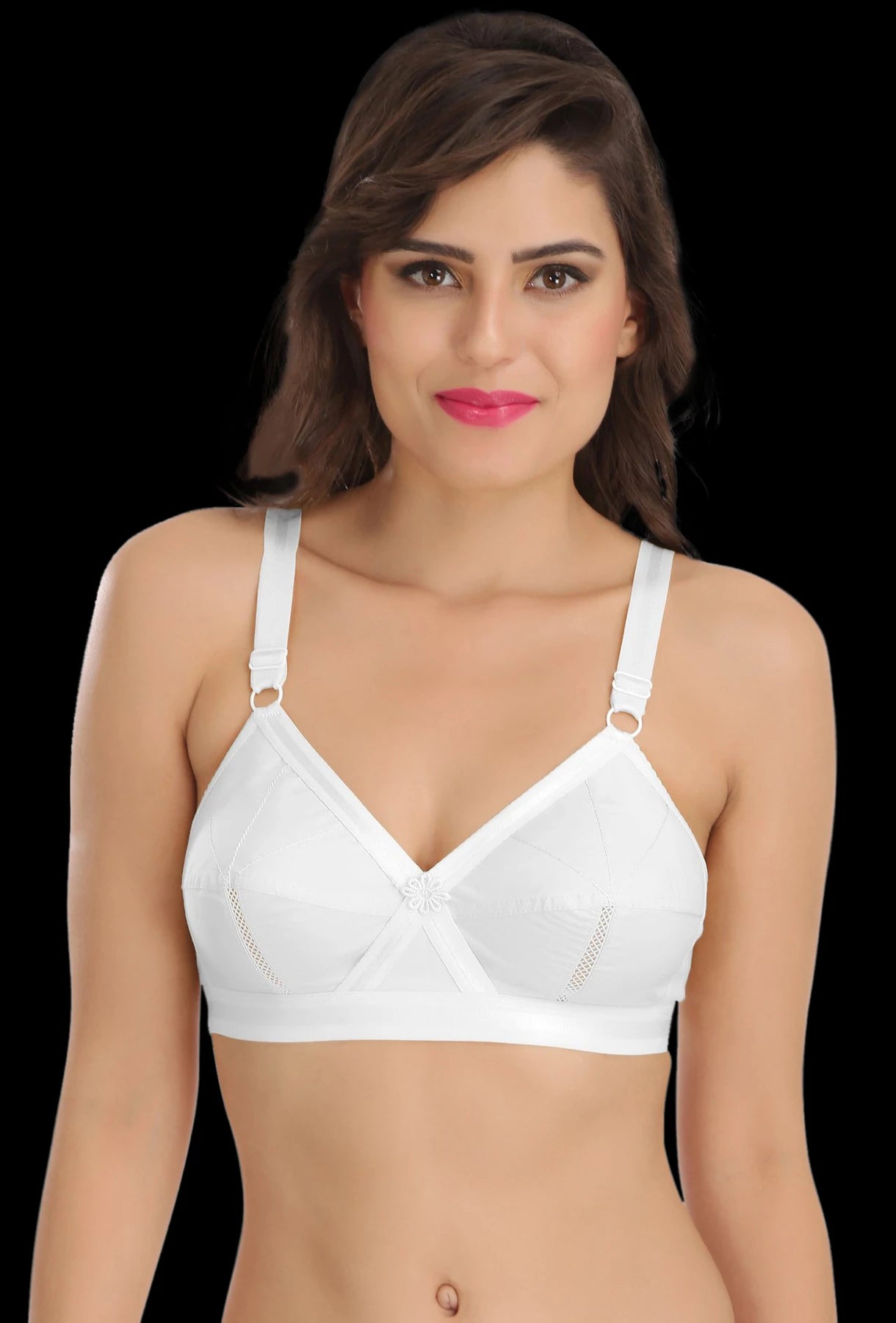 Non Padded Plus Size Cotton Bra