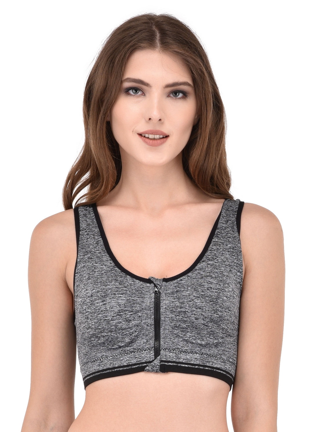 Zip Sports Bra for women