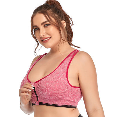 Zip Sports Bra