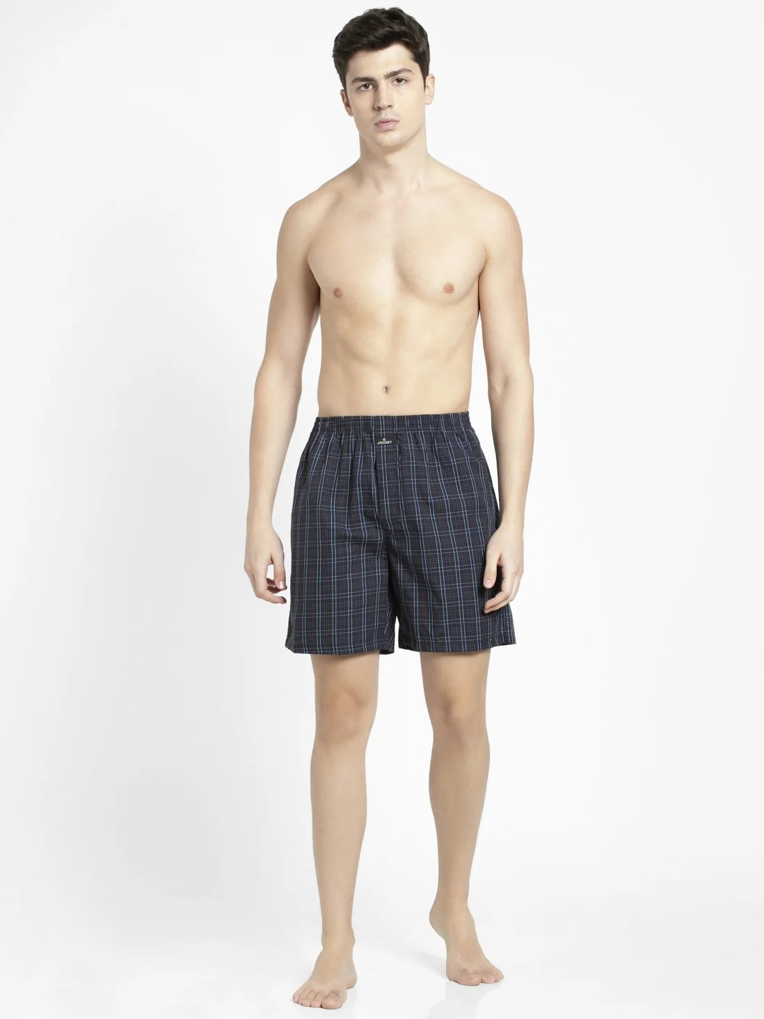 5multi colour check01 boxer short pack-of-2 1223