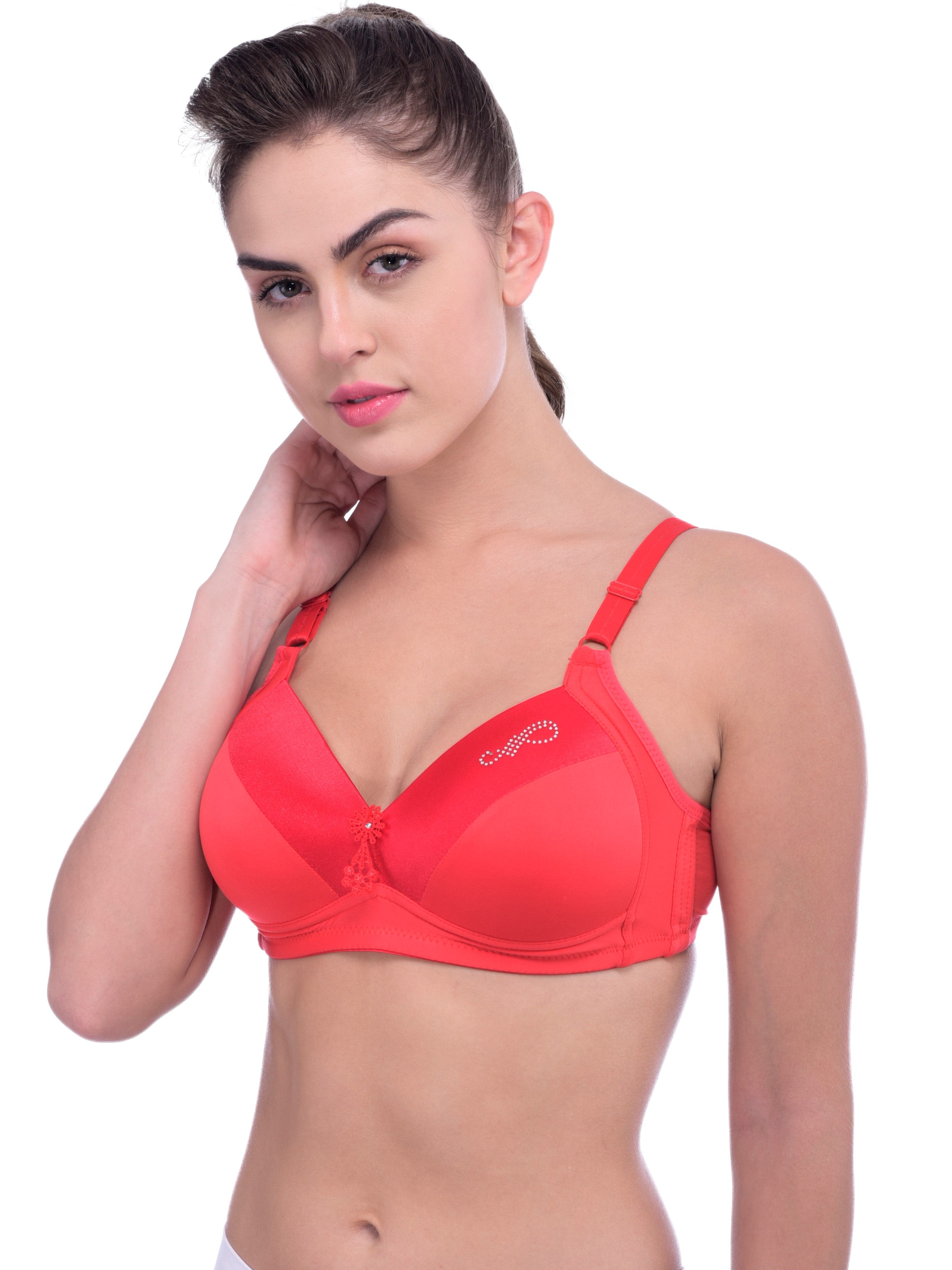 cotton lightly padded bra