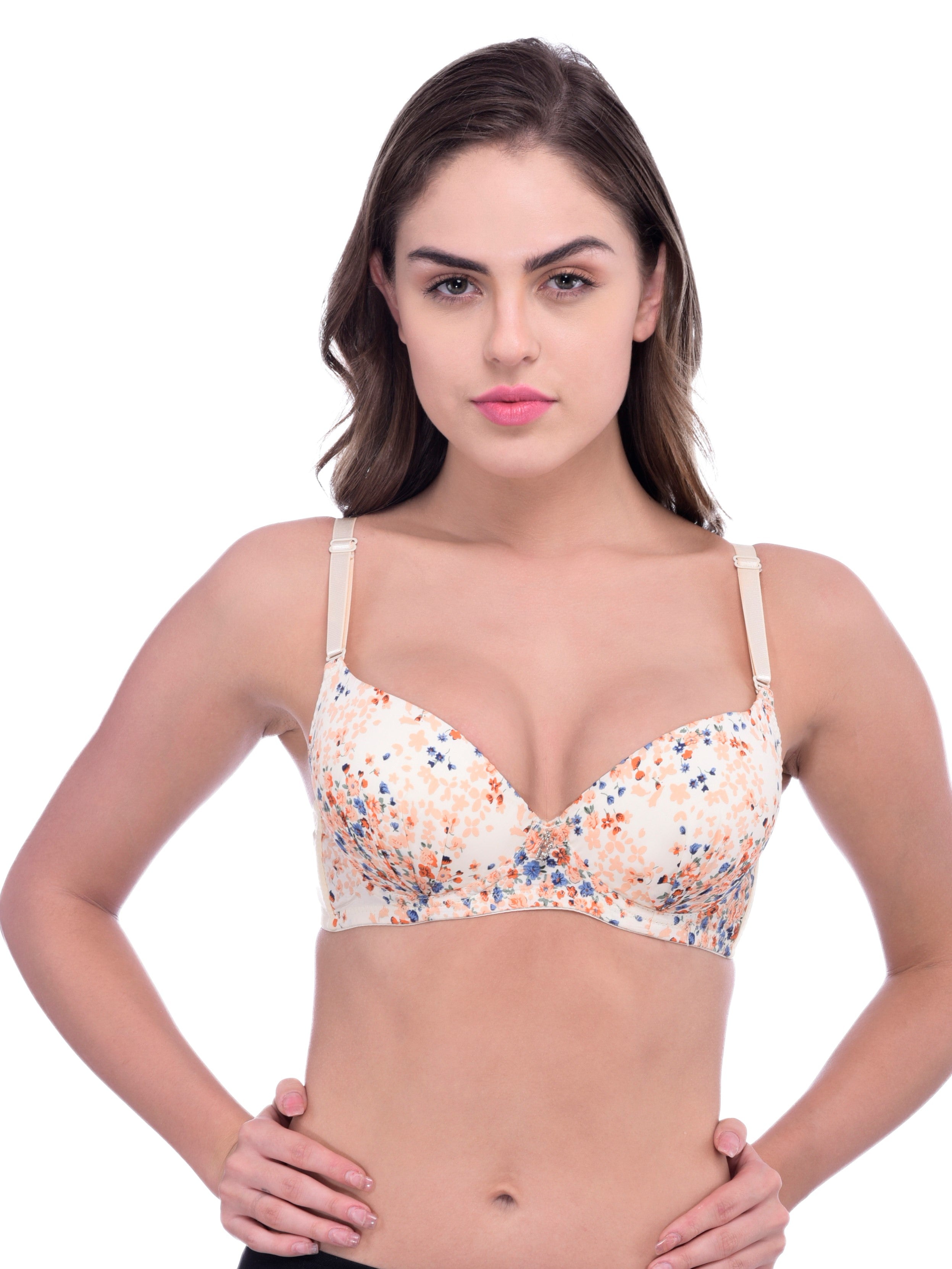 cotton padded bra