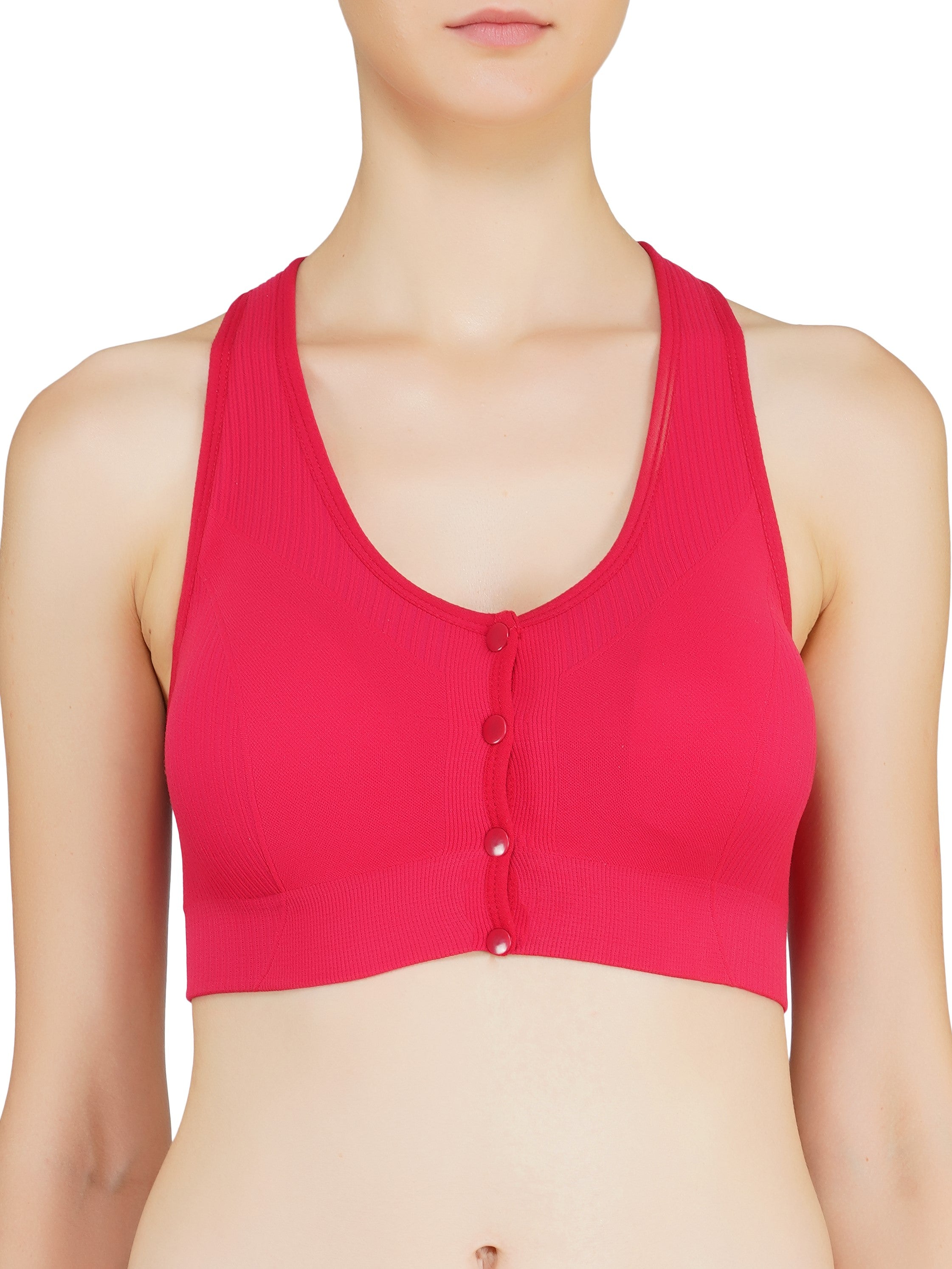 easy open velcro front closure bra