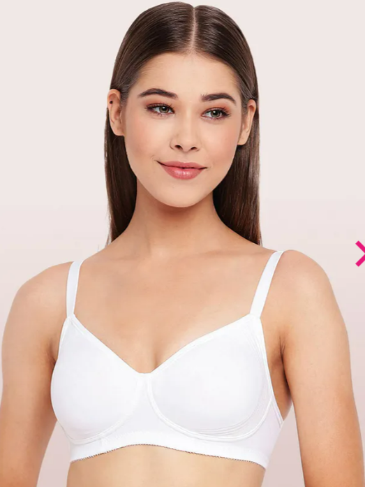 Buy Amifit RITIKA Bra Non Padded Full Coverage Cotton Bra for Women Color  White (B, 30) at
