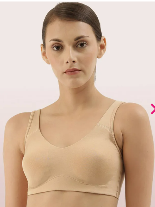Cotton Bra Online - Buy Full Coverage Cotton Bra for Heavy Breast – Poftik