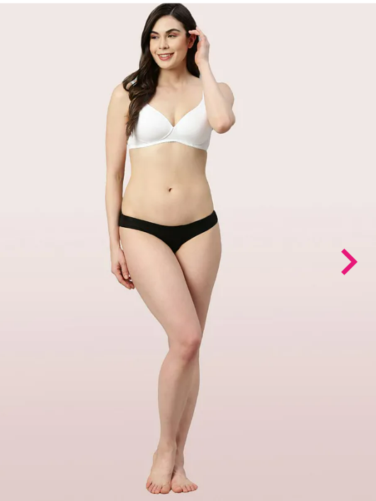 enamor seamless non padded bra