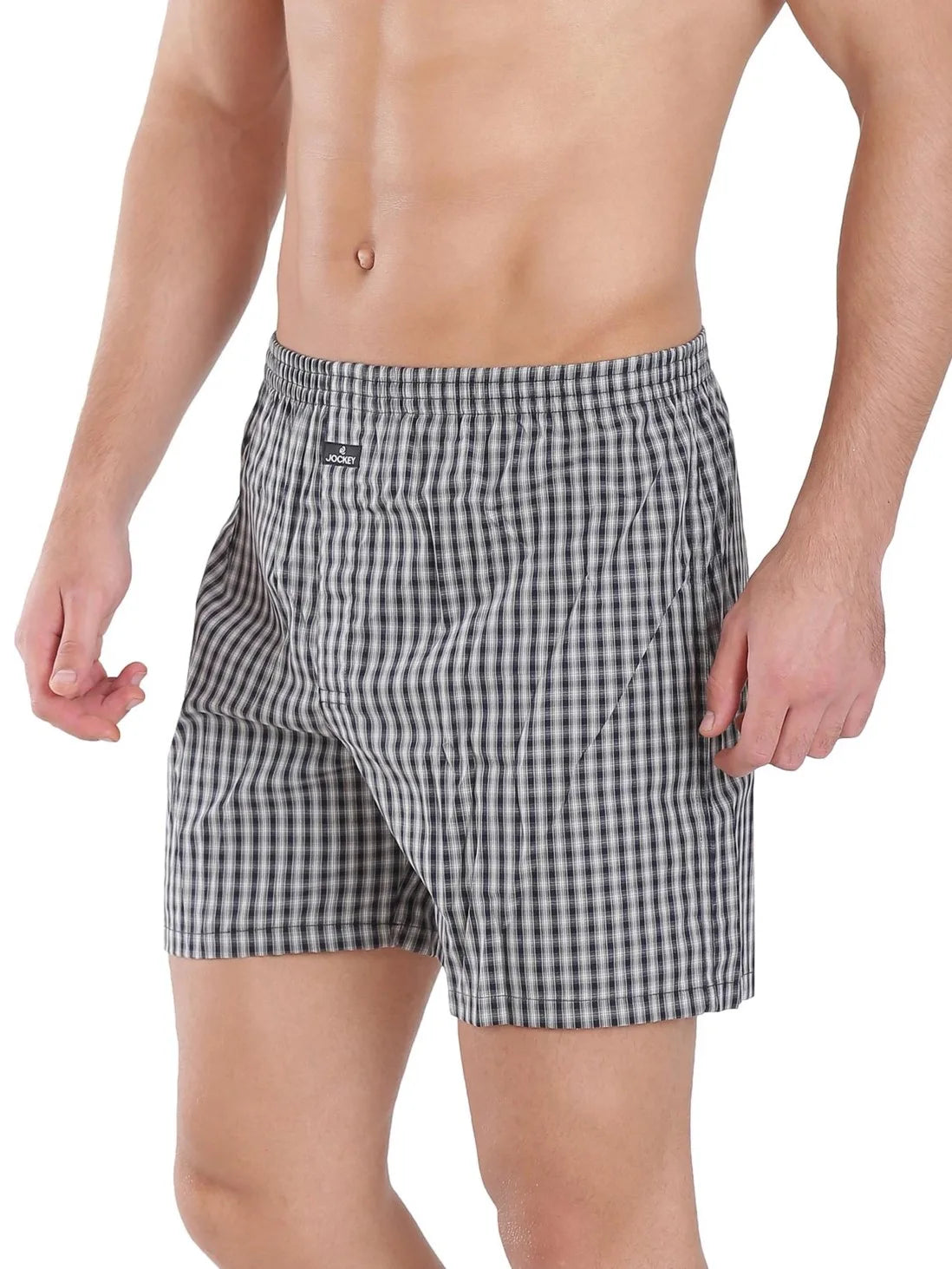 Jockey Boxer Shorts for Men with Concealed Waistband (Pack of 2),  Jockey-1222.RJ