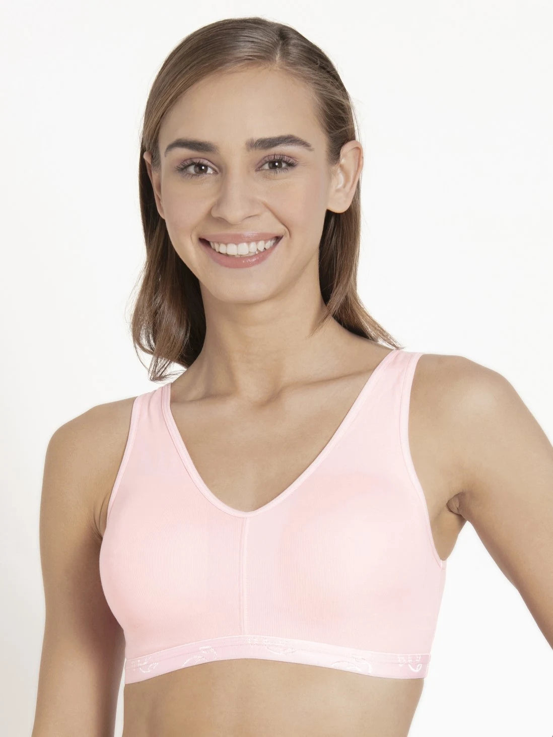 jockey candy pink sleep bra es04