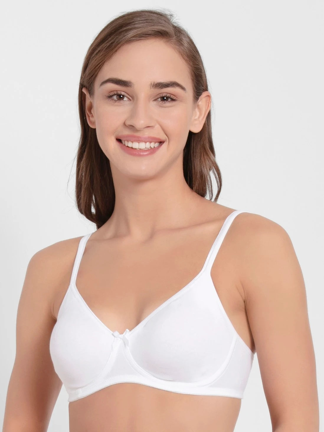 jockey white seamless shaper bra 1722