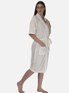 long towel bathrobe