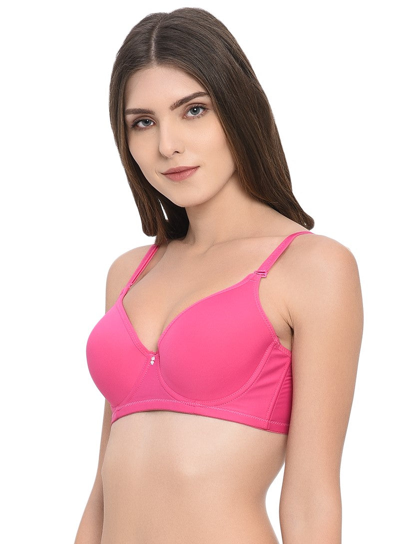 padded underwire bra