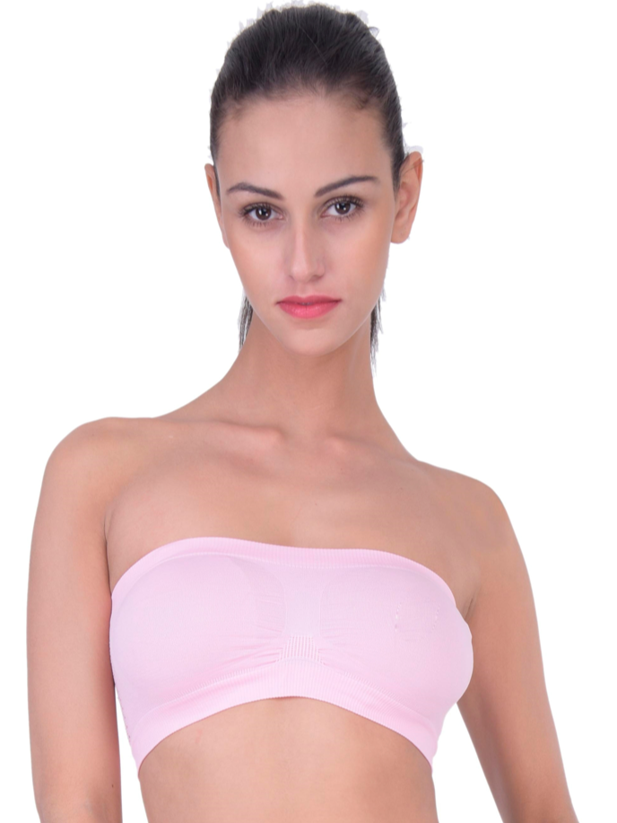 pink strapless