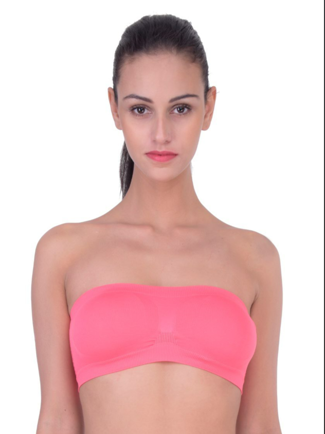 spandex strapless bra