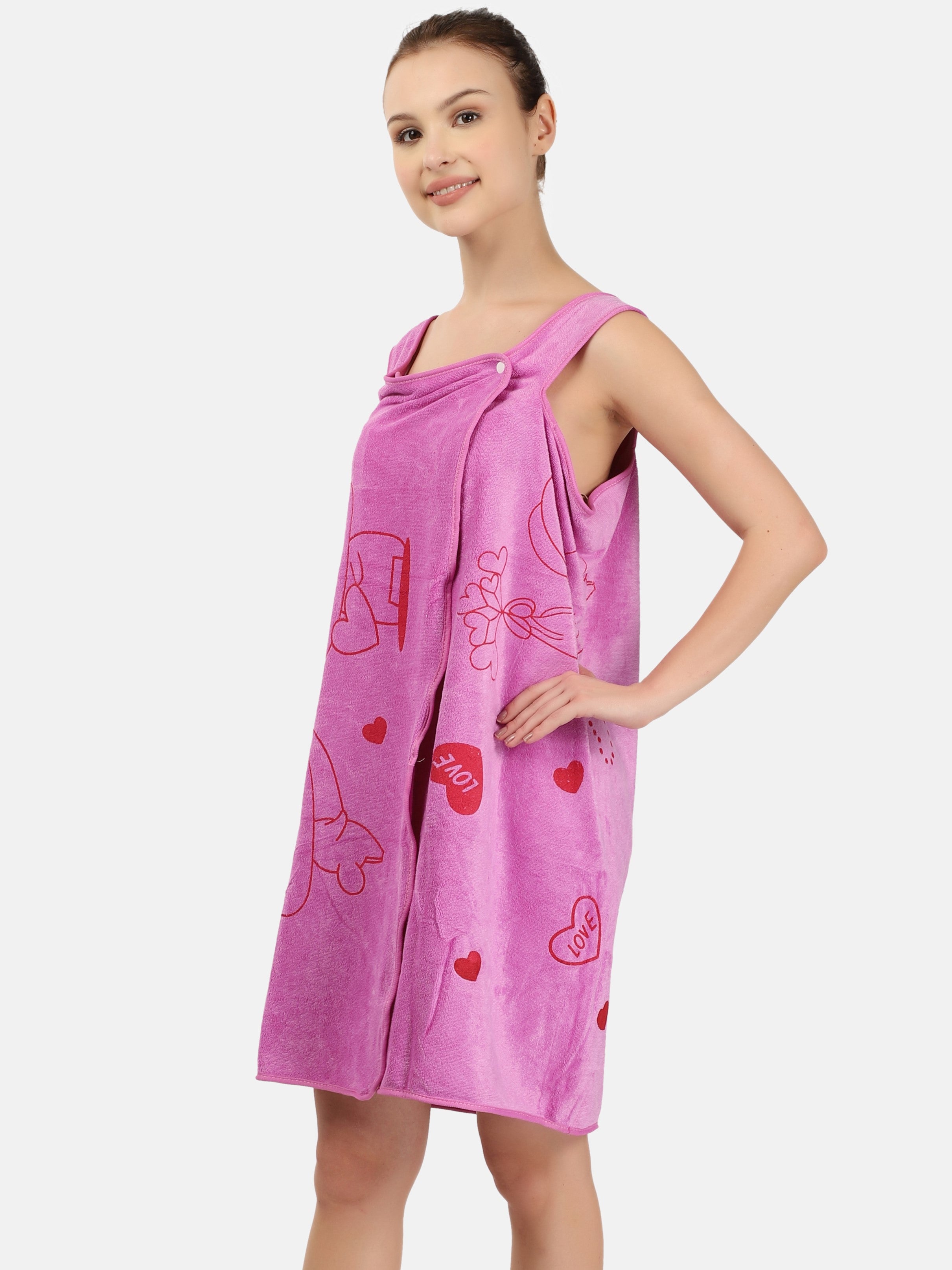 towel bathgown for ladies