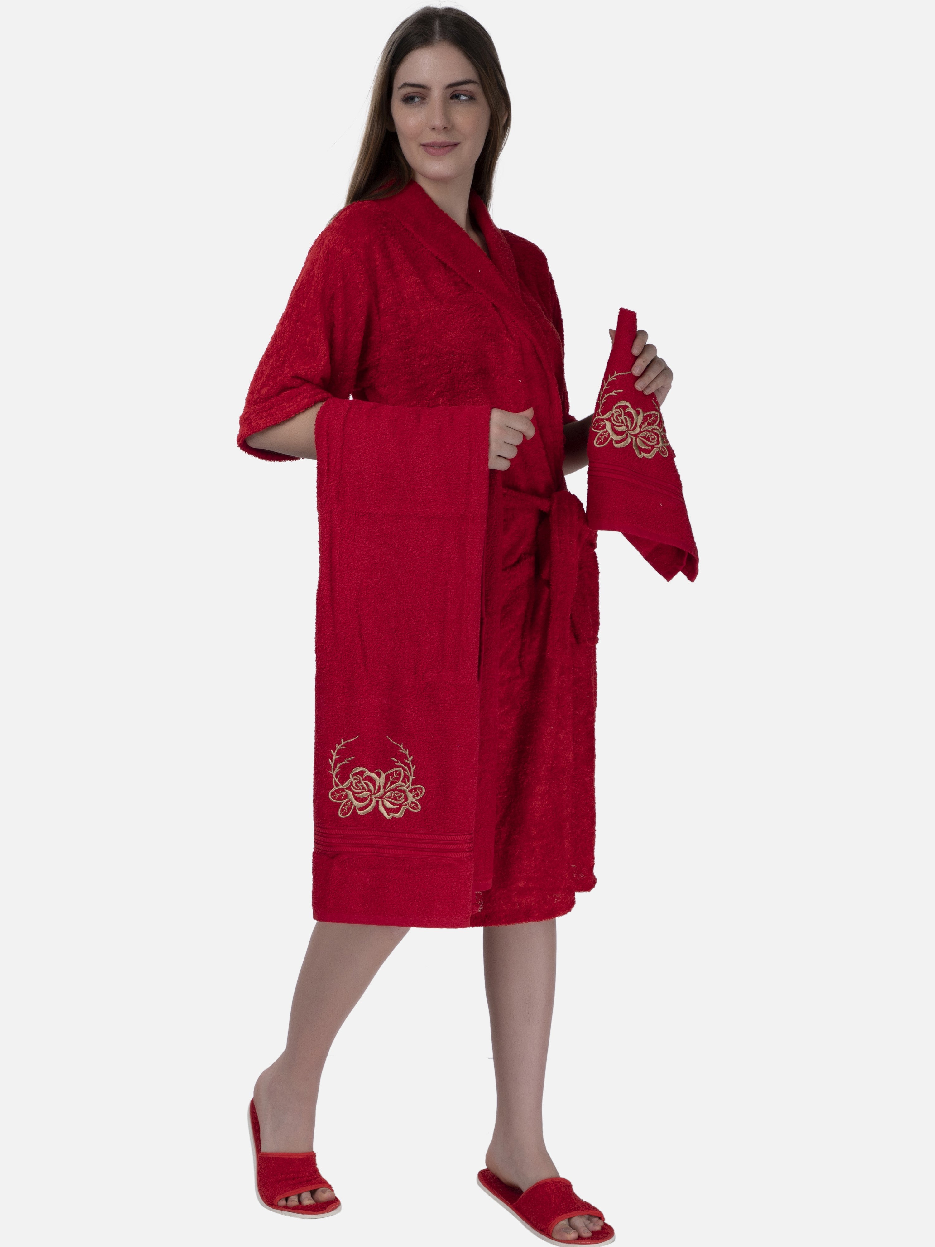 womens bathrobes short